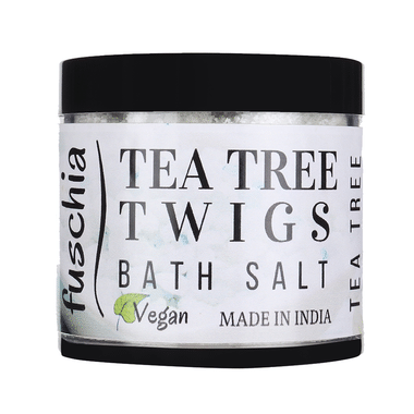 Fuschia Bath Salt Tea Tree Twigs