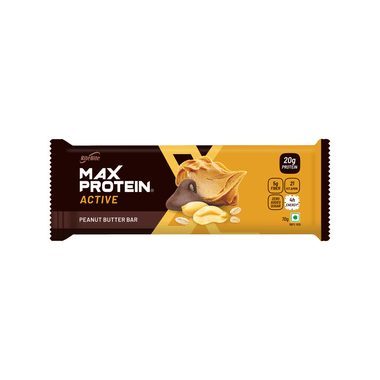 RiteBite Max Protein Active 20 Gm Protein  Bar (70gm Each) Peanut Butter
