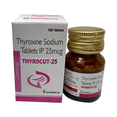 Thyrocut 25 Tablet