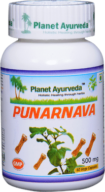 Planet Ayurveda Punarnava 500mg Capsule