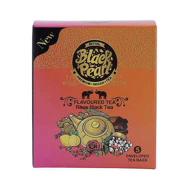 Royal Black Pearl Rose Black Flavoured Tea