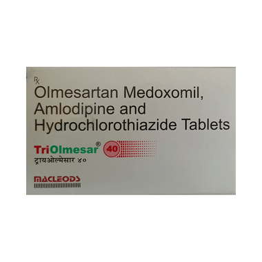 TRIolmesar 40 Tablet