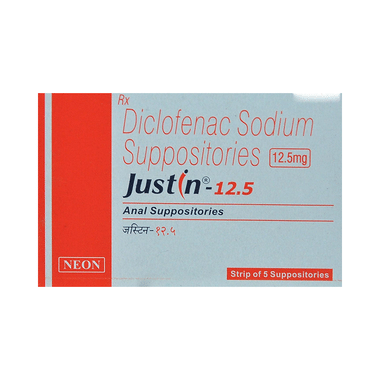 Justin 12.5mg Suppository