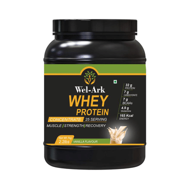 Wel-Ark Whey Protein Concentrate Powder Vanilla