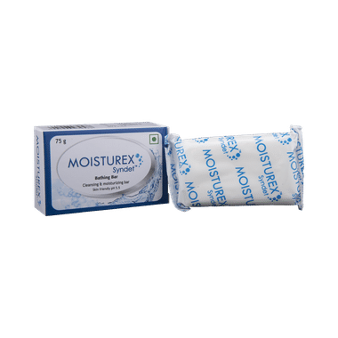 Moisturex Syndet Bathing Bar | Skin Friendly PH 5.5 | Cleanses & Moisturises The Skin