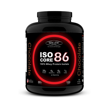 Sinew Nutrition Isocore86 100% Whey Protein Isolate Powder Chocolate