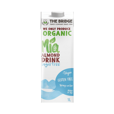 The Bridge Organic Gluten Free Almond Drink Sugar Free