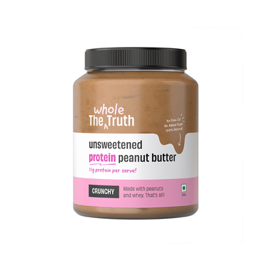 The Whole Truth Unsweetened Protein Peanut | Butter Crunchy