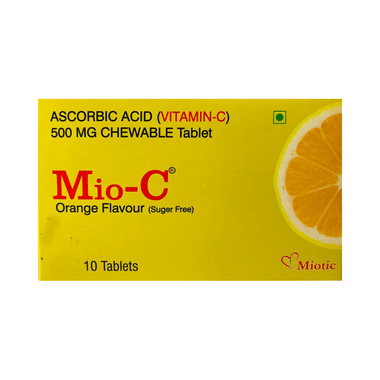 Mio-C Orange Sugar Free Chewable Tablet