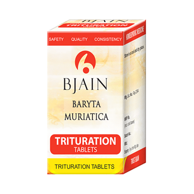 Bjain Baryta Muriatica Trituration Tablet 6X