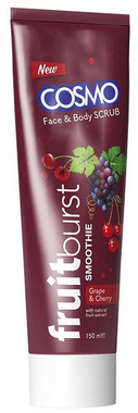 Cosmo Fruit Burst Smoothie Face & Body Scrub Grape & Cherry
