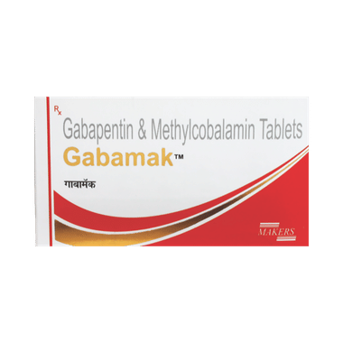 Gabamak 300mg/500mcg Tablet