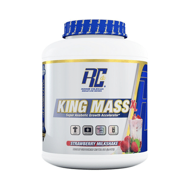 Ronnie Coleman King Mass XL | For Muscle Recovery & Immunity | Flavour Strawberry Milkshake