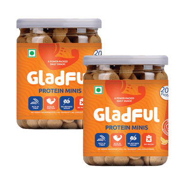 Gladful Protein Minis Cookie (150gm Each) Orange