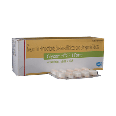 Glycomet-GP 1 Forte Tablet SR