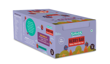 Timios Berry Bar 4+ Years Gift Pack Of  Natural & Healthy Energy Bars