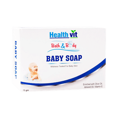HealthVit Bath & Body Baby Soap