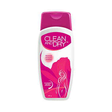 Clean and Dry Feminine Intimate Powder