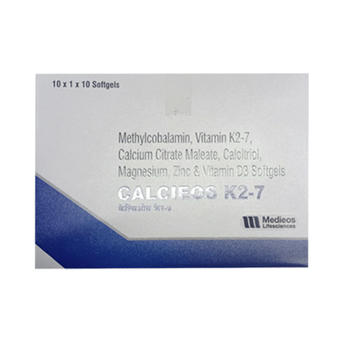 <span style='color:#626A7A'>Calcieos K2 7 Softgels</span>