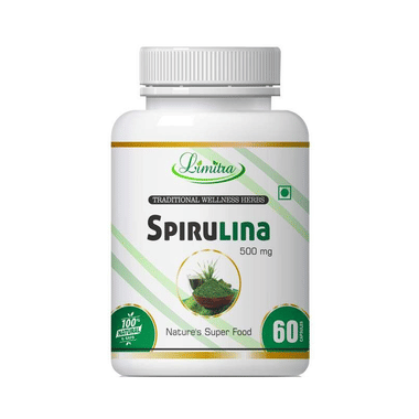 Limitra Spirulina 500mg Capsule