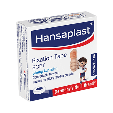 Hansaplast Soft Fixation Tape 1.25cm X 9.14m