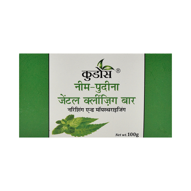 Kudos Neem-Pudina Gentle Cleansing Bar