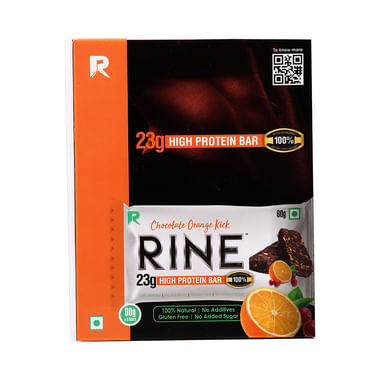 Rine Bar (60gm Each) Chocolate Orange Kick