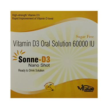 Sonne-D3 Nano Shot Mango Sugar Free
