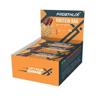 Proathlix Protein Bar (50gm Each) | Flavour Hazelnut