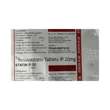 Statin R 20 Tablet