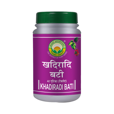 Basic Ayurveda Khadiradi Bati