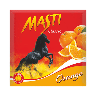 Masti Classic Condom Orange