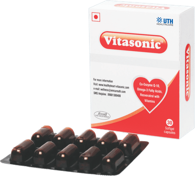 Vitasonic Soft Gelatin Capsule