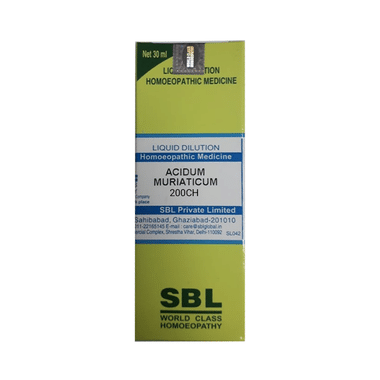 SBL Acidum Muriaticum Dilution 200 CH