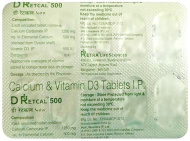 D Retcal 500 Tablet D Retcal 500 Tablet