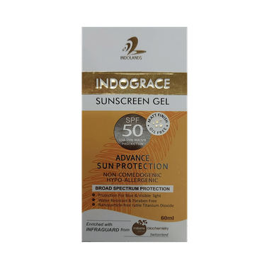 Indograce Sunscreen Gel SPF 50