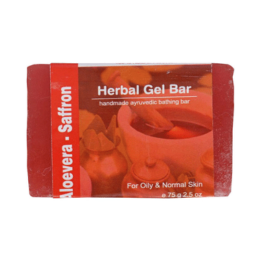 Jain Aloe Vera Saffron Soap