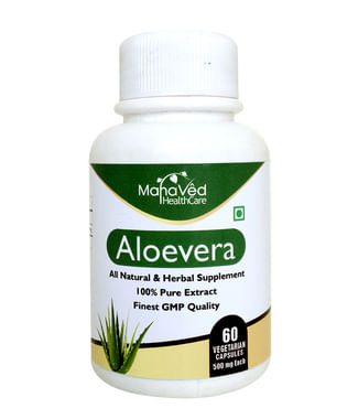 MahaVed Aloevera Vegetarian Capsule