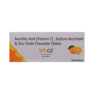 <span style='color:#626A7A'>Vit-CZ Chewable Tablet</span>