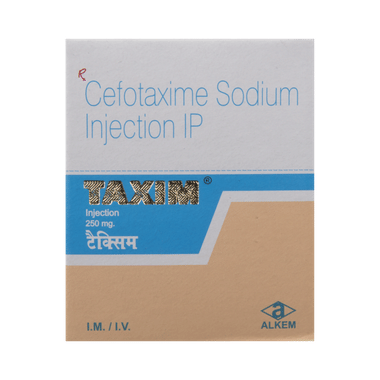 Taxim 250mg Injection