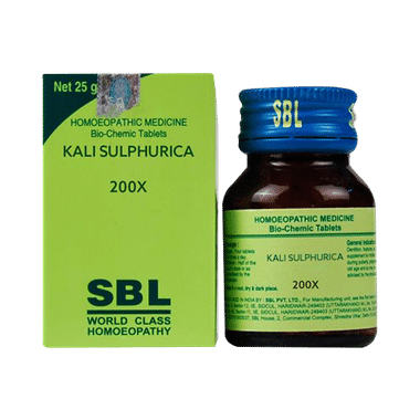 SBL Kali Sulphurica Biochemic Tablet 200X