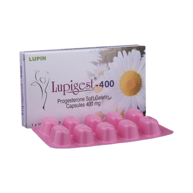 Lupigest 400 Soft Gelatin Capsule