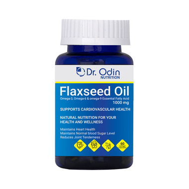 Dr. Odin Nutrition Flaxseed Oil Softgel Capsule