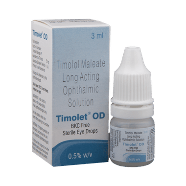 Timolet OD BKC free Eye Drop