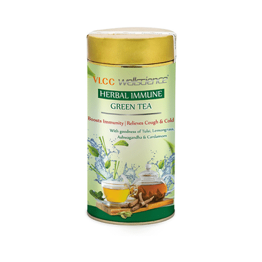 VLCC Wellscience Herbal Immune Green Tea