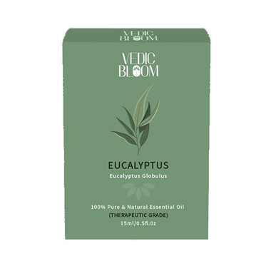 Vedic Bloom Eucalyptus 100% Pure & Natural Essential Oil