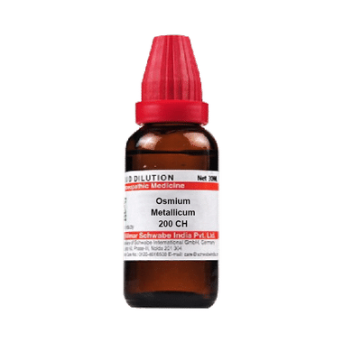 Dr Willmar Schwabe India Osmium Metallicum Dilution 200 CH