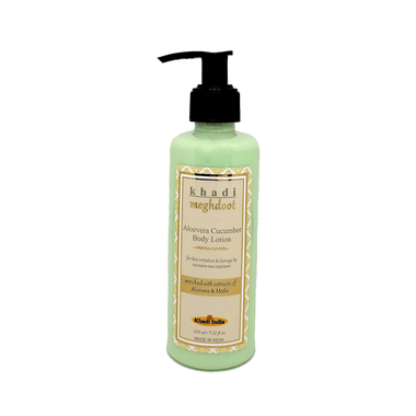 Khadi Meghdoot Aloevera Cucumber Body Lotion