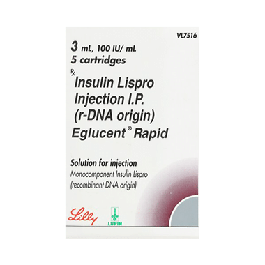 Eglucent Rapid 100IU/ml Solution for Injection