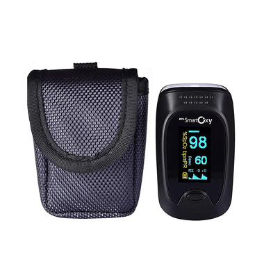 BPL Smart Oxy Pulse Oximeter With Perfusion Index Black